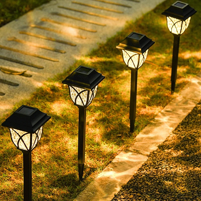 SOLALUX - Solar-Powered Garden Path Lights (Set of 2-10)