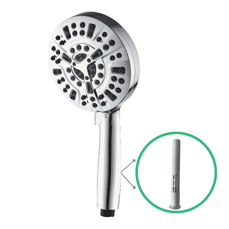 AQUAPURE – Luxury Shower Head with 10 Modes and Filter