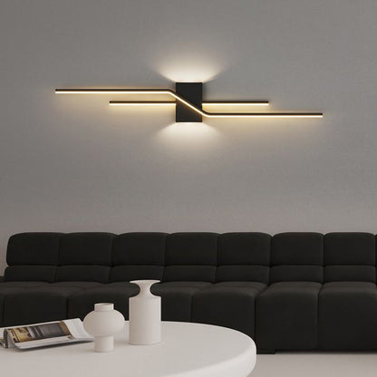 Alana Double Linear Wall Lamp - Sleek Modern Design