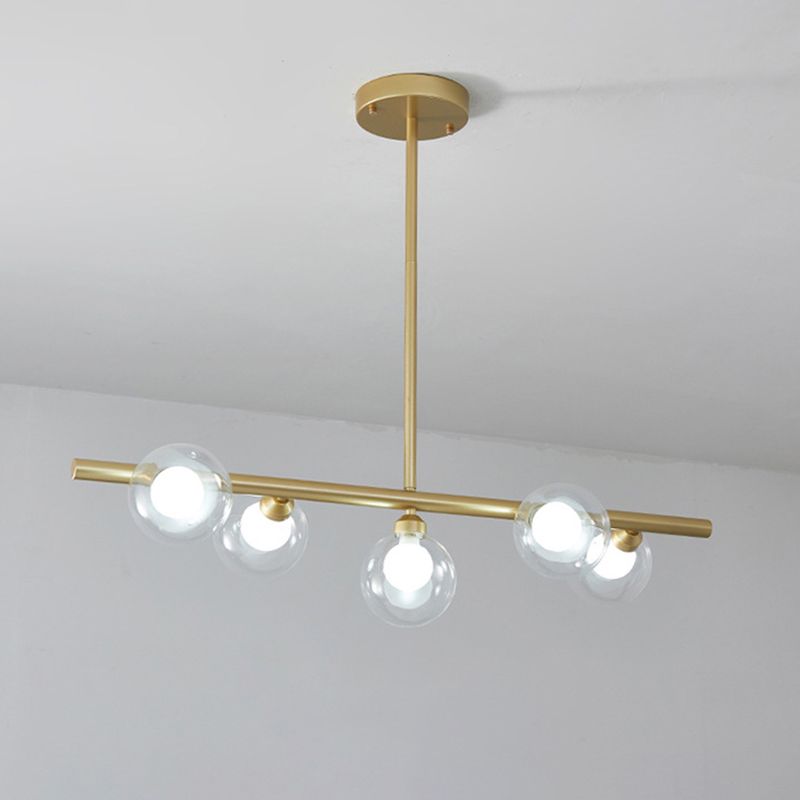 Lumine - Modern Pendant Light with Glass and Metal Design