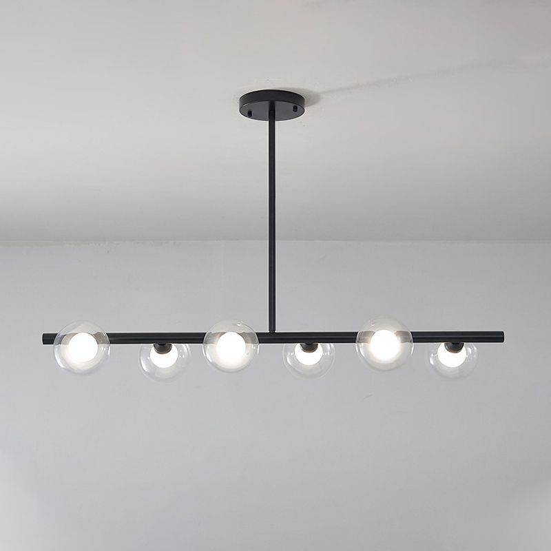 Lumine - Modern Pendant Light with Glass and Metal Design