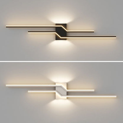 Alana Double Linear Wall Lamp - Sleek Modern Design