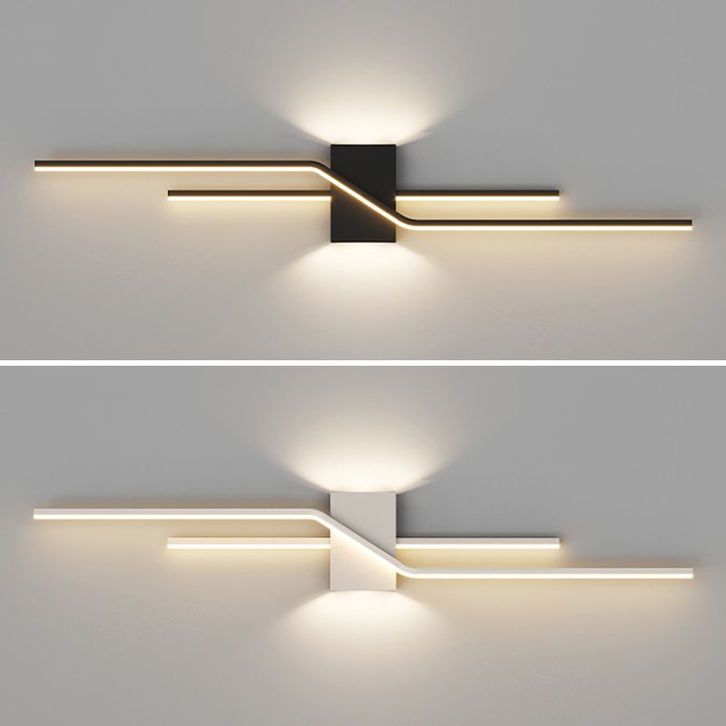 Alana Double Linear Wall Lamp - Sleek Modern Design