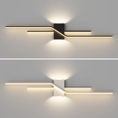 Alana Double Linear Wall Lamp - Sleek Modern Design