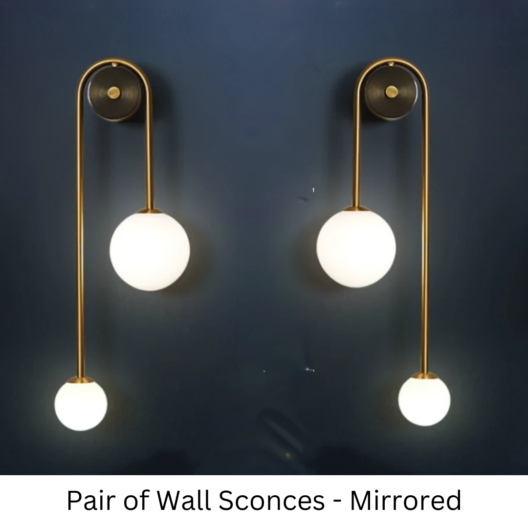 Seltyn AuraGlow Wall Sconce – Nordic Gold Elegance