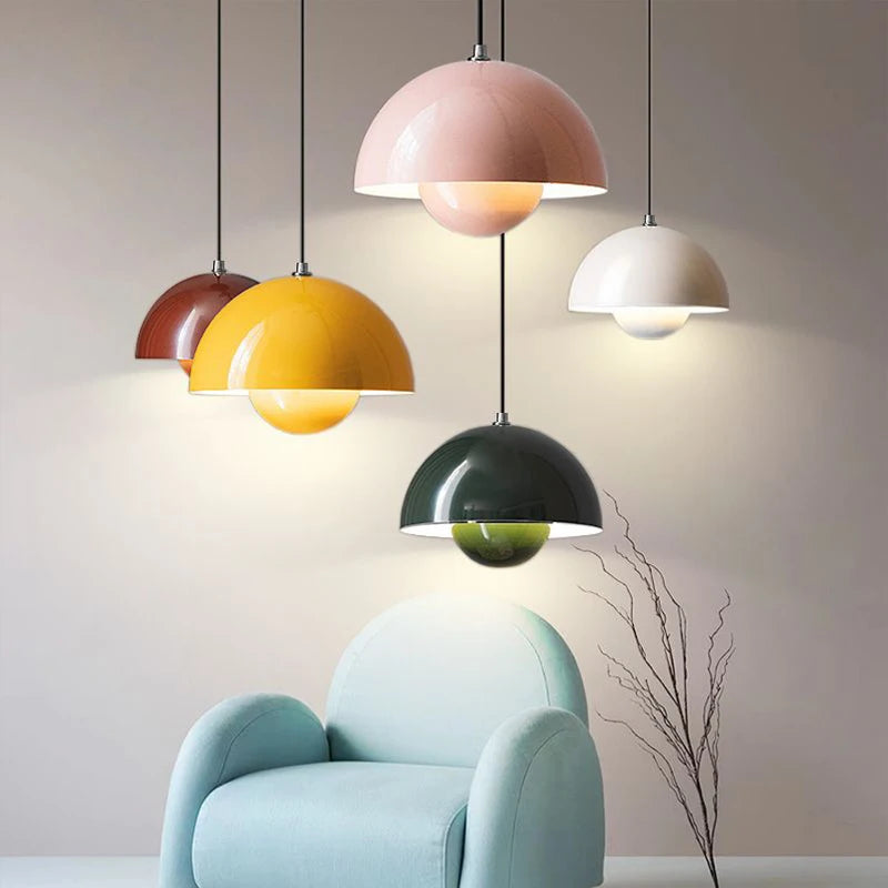 GlowNest - Nordic Flowerpot Pendant Light