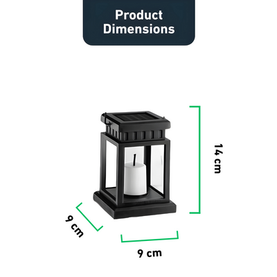 SOLAR HANGING LANTERN – Elegant Solar-Powered Lighting