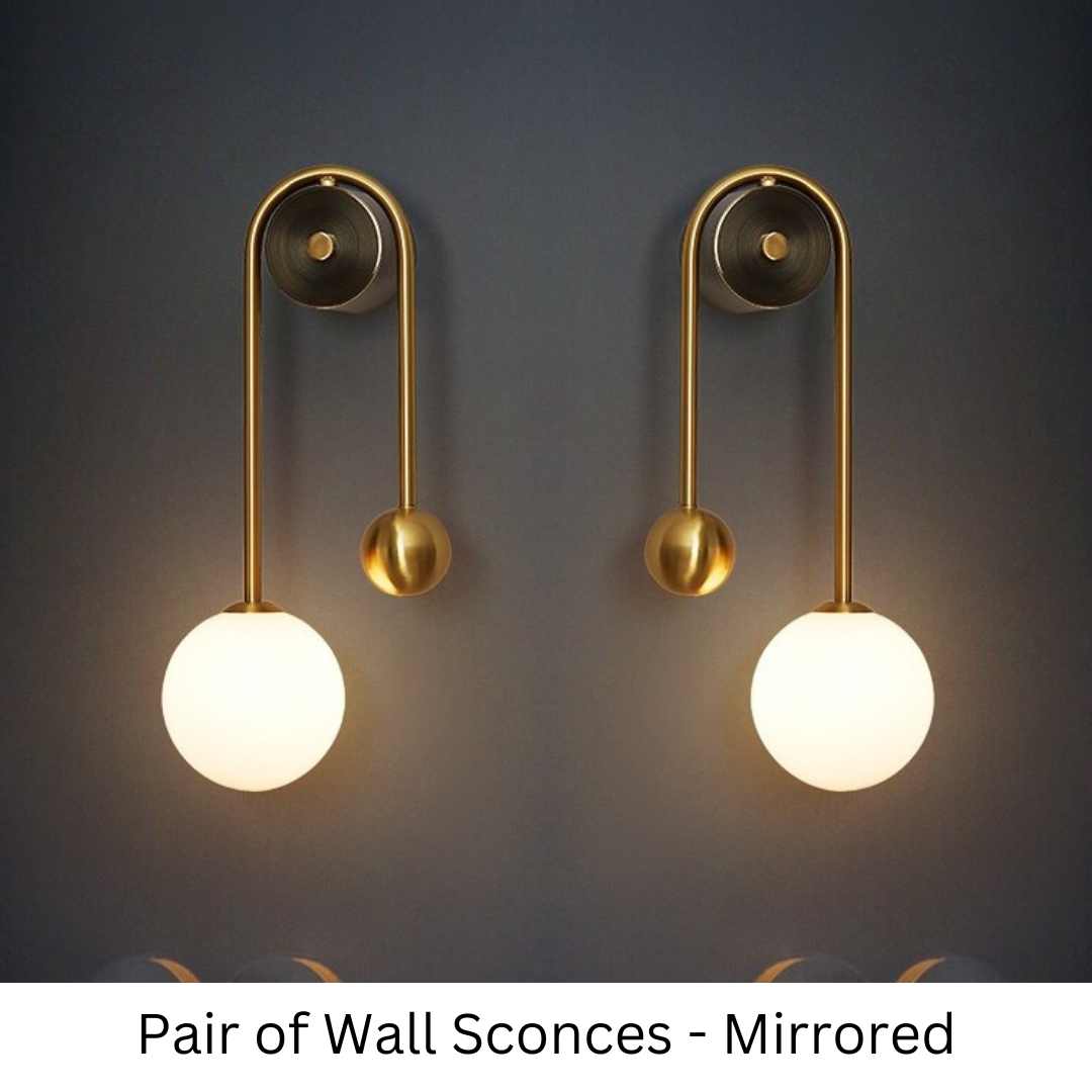 Seltyn AuraGlow Wall Sconce – Nordic Gold Elegance