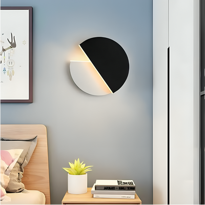 The Rotatable Halo | Modern Minimalist Wall Lamp with Adjustable Light