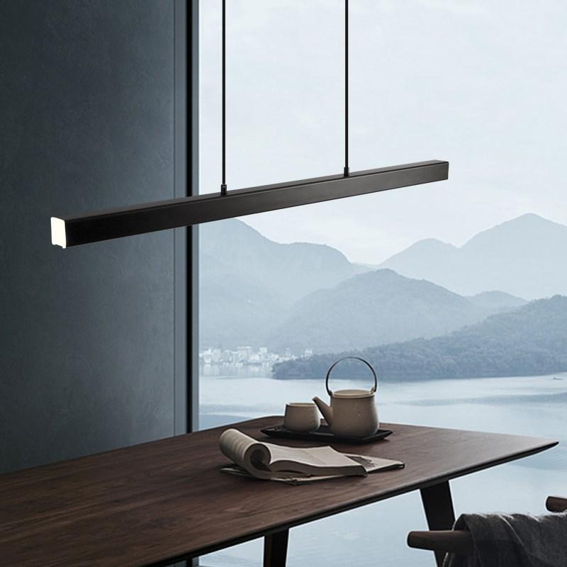 ELORA - Modern LED Pendant Light Black/Brown