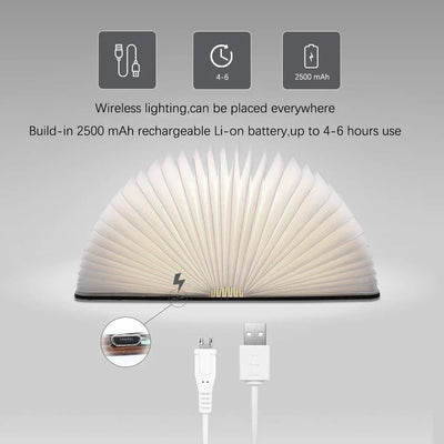 LUMINA - Enchanted Book LED Lamp for Whimsical Decor