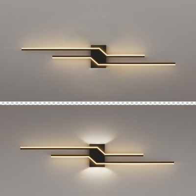 Alana Double Linear Wall Lamp - Sleek Modern Design