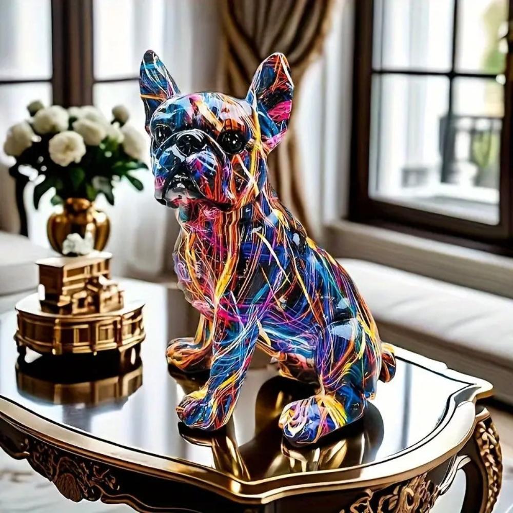 Seltyn – Artistic Bulldog Graffiti Figurine