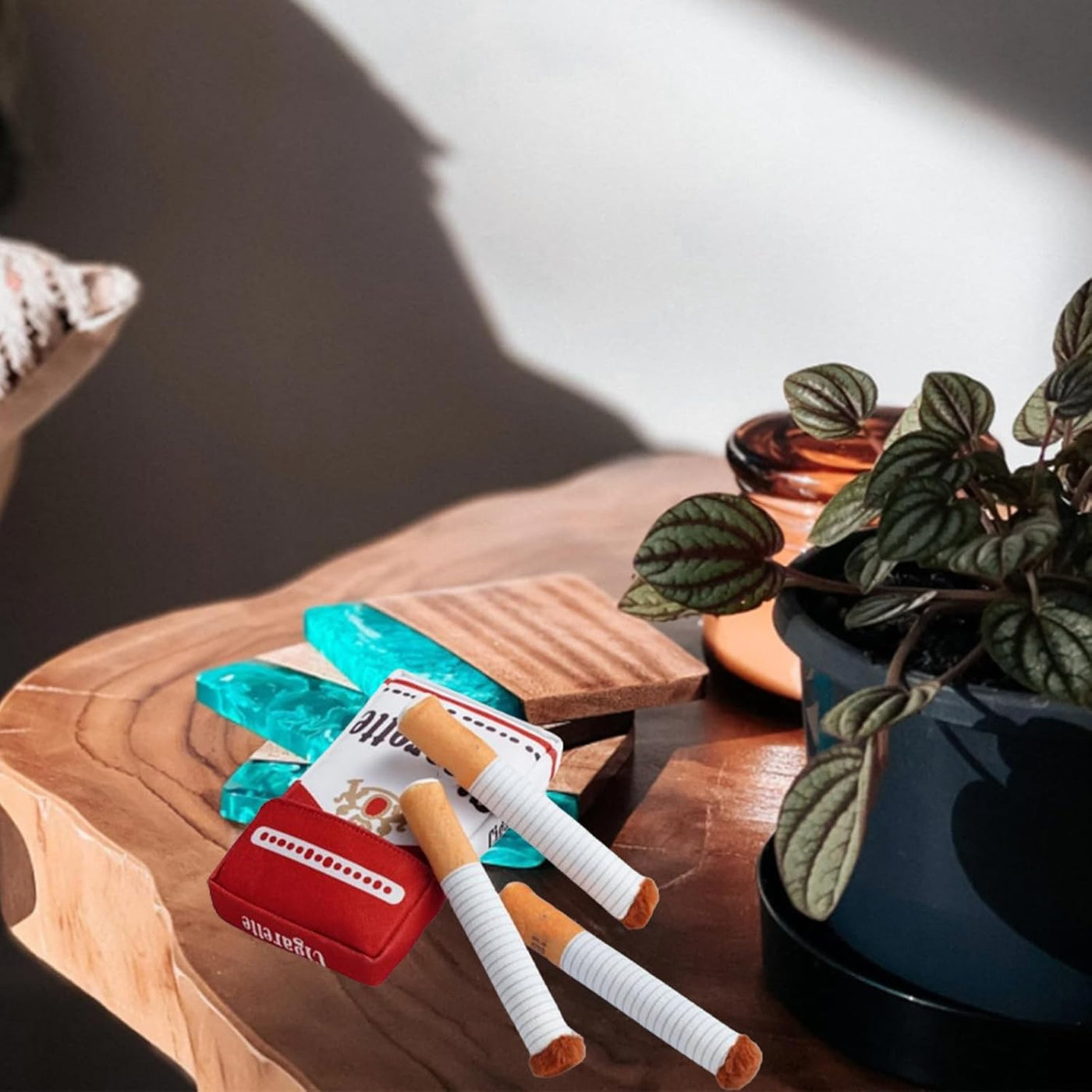 Seltyn - Interactive Cigarette Dog Toy for Endless Fun