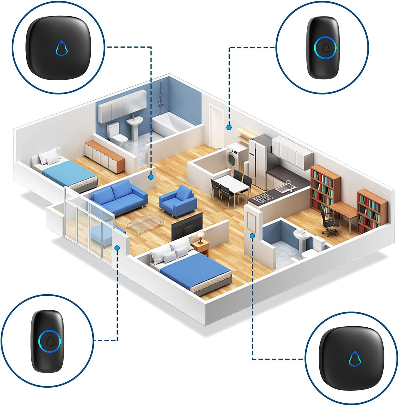 WIRELESS DOORBELL – Reliable Home Alert System