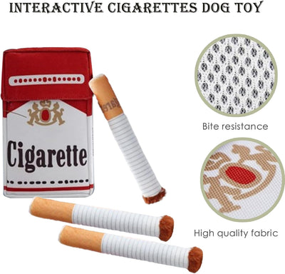 Seltyn - Interactive Cigarette Dog Toy for Endless Fun