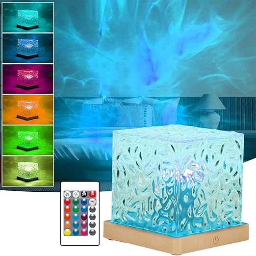 OCEANIS - Adjustable Water Lamp with 16 Color Options for a Relaxing Ambience