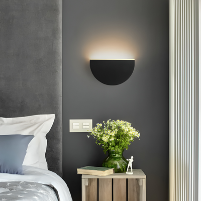 The Rotatable Halo | Modern Minimalist Wall Lamp with Adjustable Light