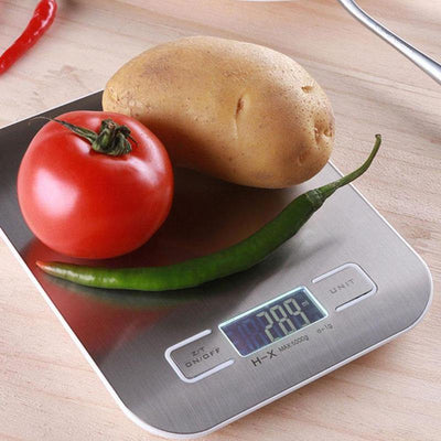 ZENTARA - LED Portable Digital Kitchen Food Scale