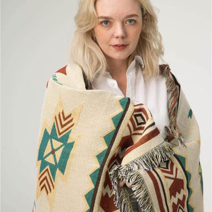 Seltyn – Aztec Geometry Luxe Blanket