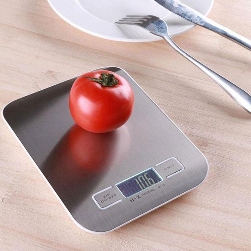 ZENTARA - LED Portable Digital Kitchen Food Scale