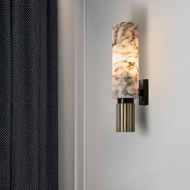 MARBLISS - Luxurious Marble Wall Lamp for Elegant Home Lighting