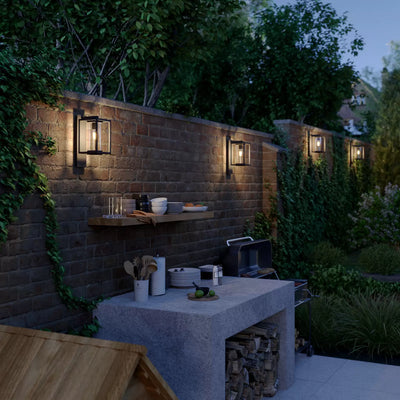 MODORA - Modern Outdoor Wall Lamp with Aluminum Housing