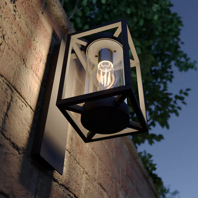 MODORA - Modern Outdoor Wall Lamp with Aluminum Housing