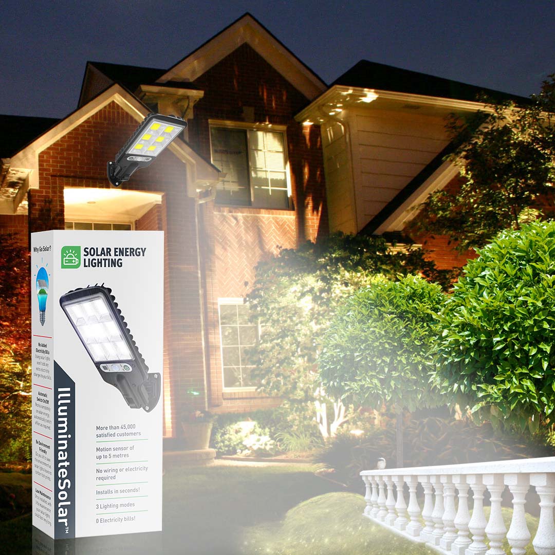 SOLAR STREET LIGHT – Solar Powered LED Lamp