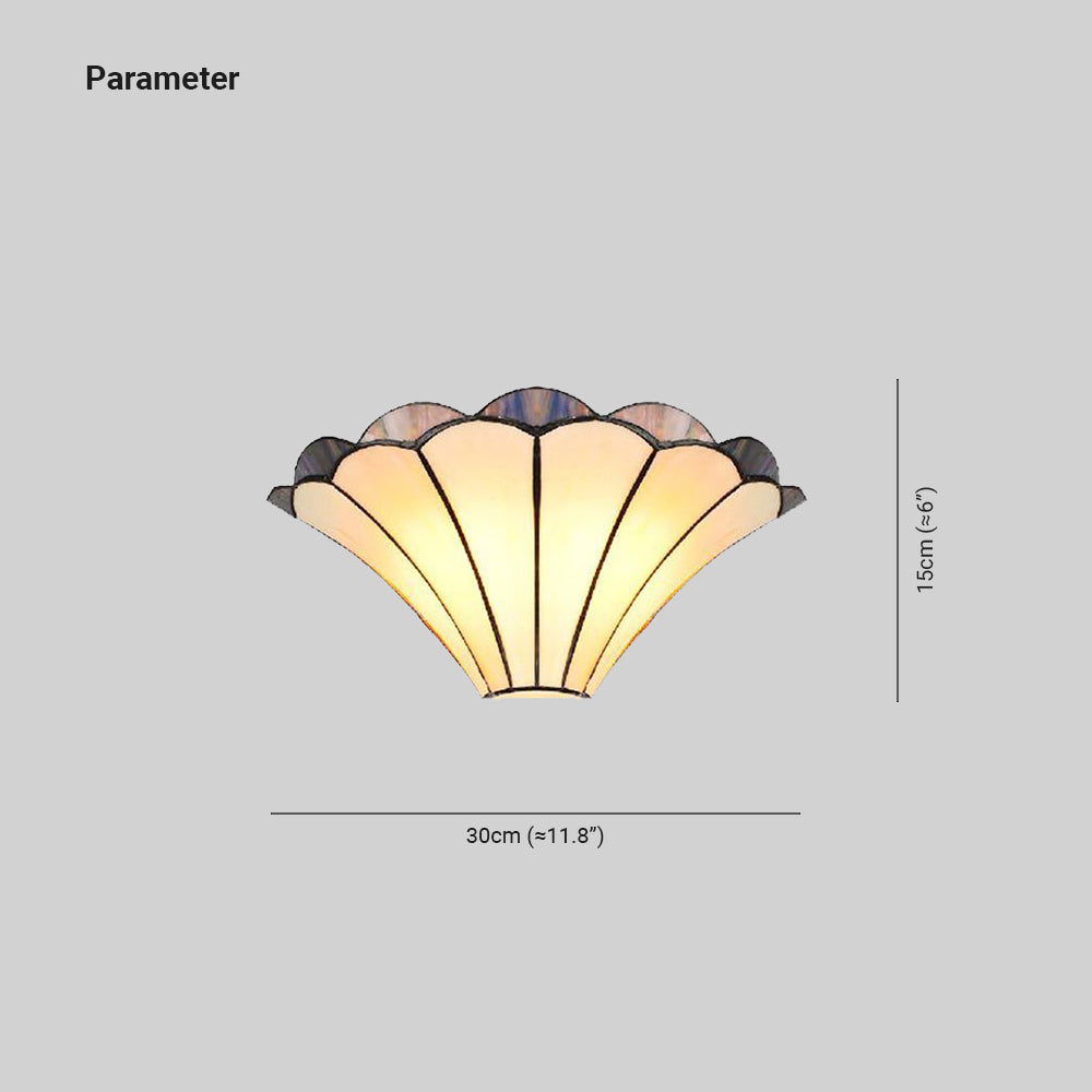 FIORELLA - Elegant Flower-Shaped Glass Wall Lamp for a Romantic Ambiance