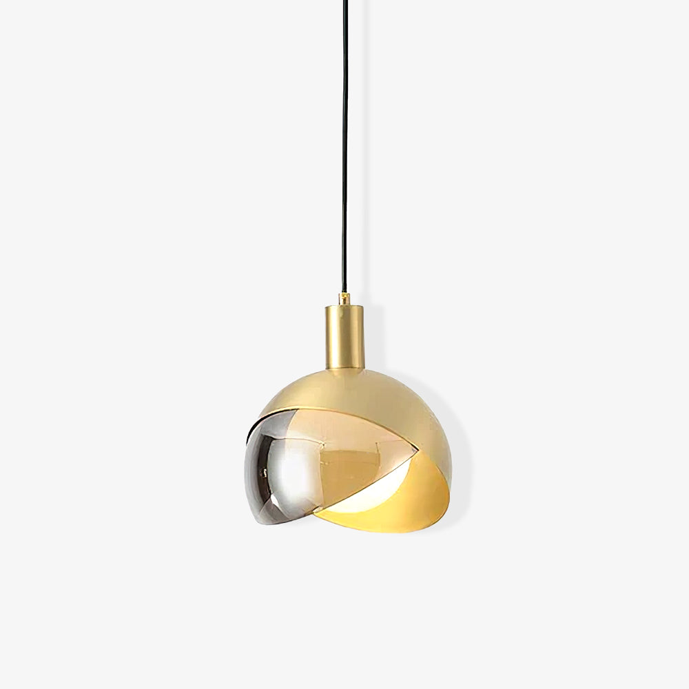 LumiFlex - Sleek Metal and Glass Pendant Light