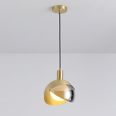 LumiFlex - Sleek Metal and Glass Pendant Light