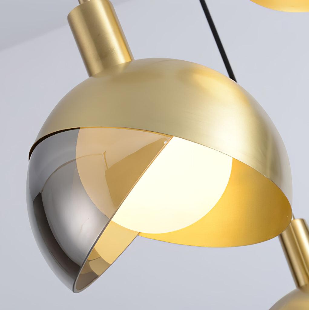 LumiFlex - Sleek Metal and Glass Pendant Light