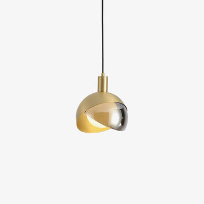 LumiFlex - Sleek Metal and Glass Pendant Light