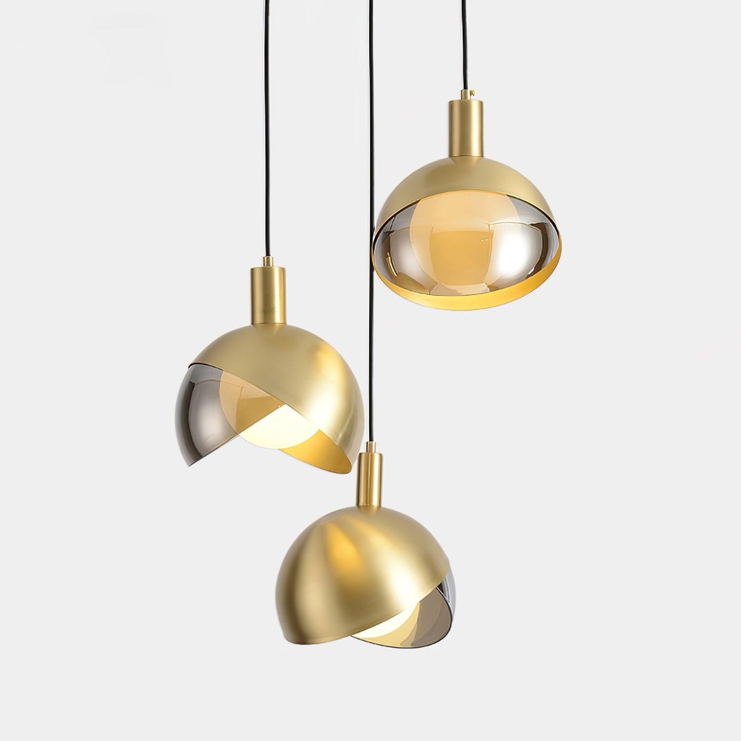 LumiFlex - Sleek Metal and Glass Pendant Light