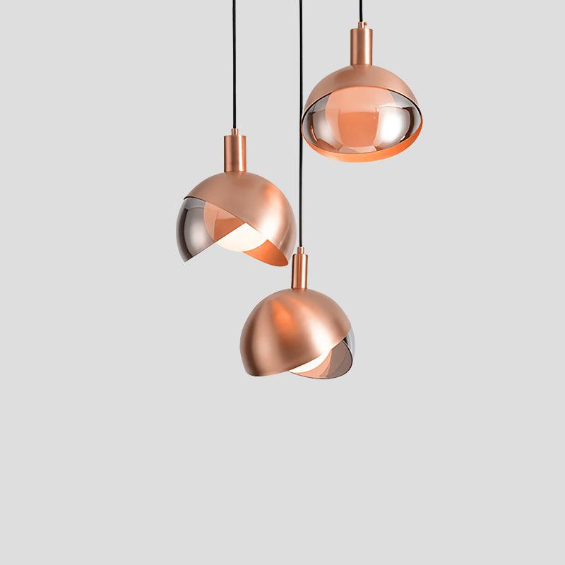 LumiFlex - Sleek Metal and Glass Pendant Light