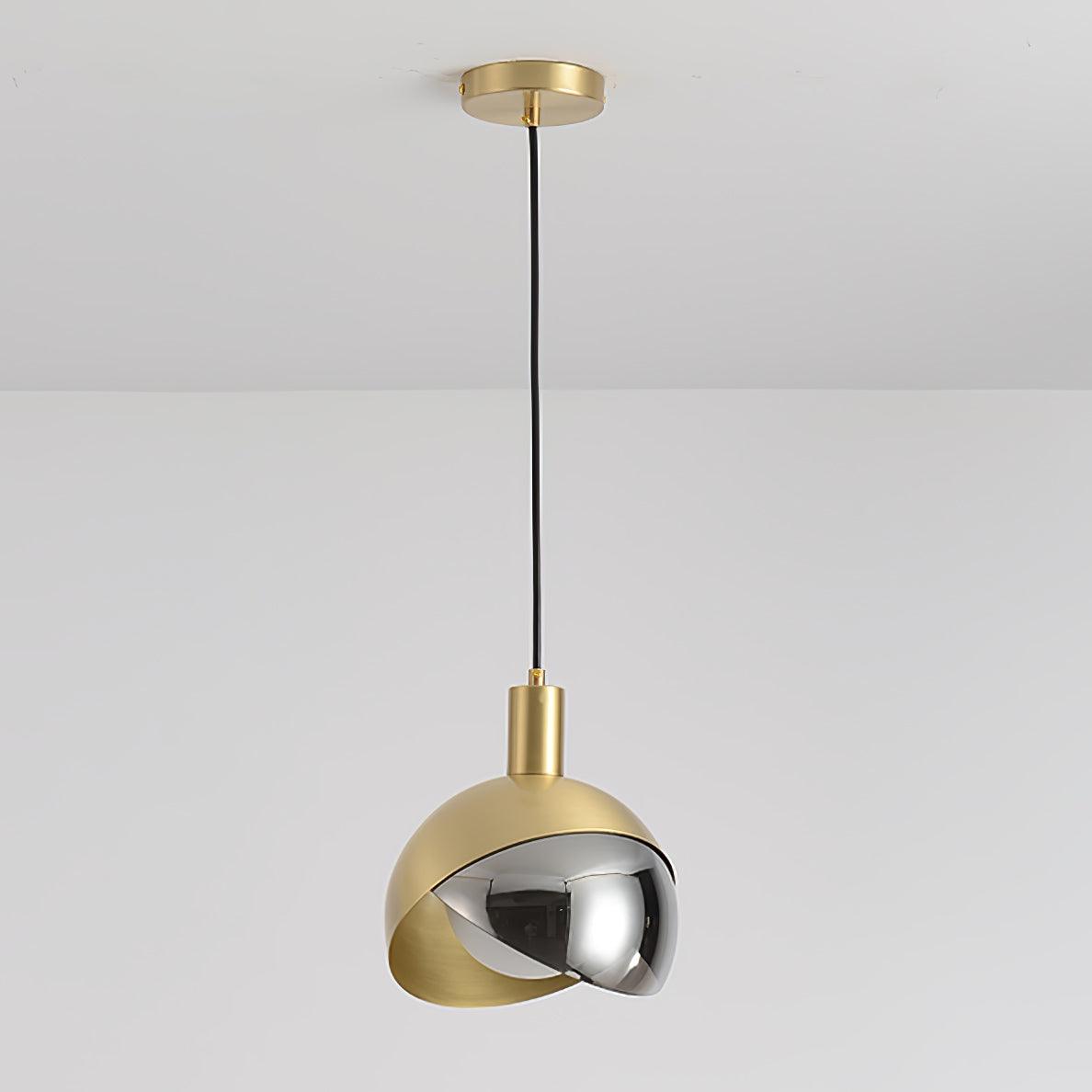 LumiFlex - Sleek Metal and Glass Pendant Light