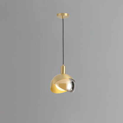 LumiFlex - Sleek Metal and Glass Pendant Light