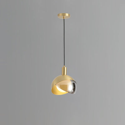 LumiFlex - Sleek Metal and Glass Pendant Light