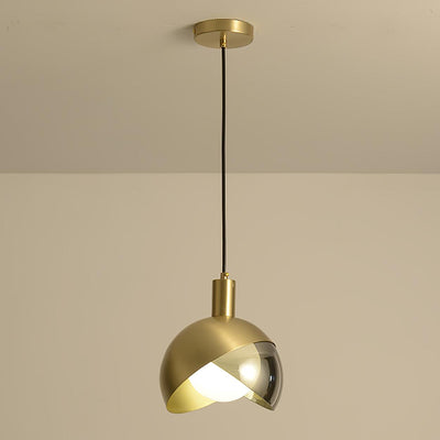 LumiFlex - Sleek Metal and Glass Pendant Light