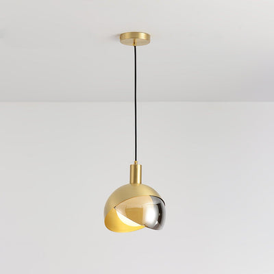 LumiFlex - Sleek Metal and Glass Pendant Light