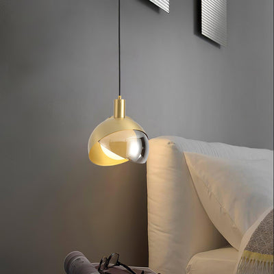 LumiFlex - Sleek Metal and Glass Pendant Light