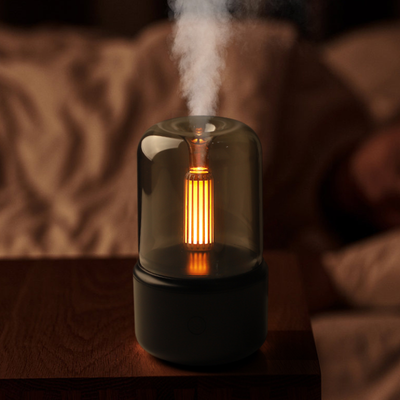 AURA – Candlelight Flame Aroma Diffuser Lamp