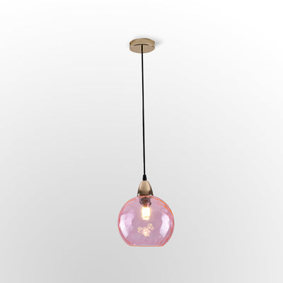 Hailie - Elegant Glass Pendant Light with Water Ripple Design