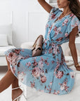Cotton Blend Dress - Refined Silhouette & Easy Comfort