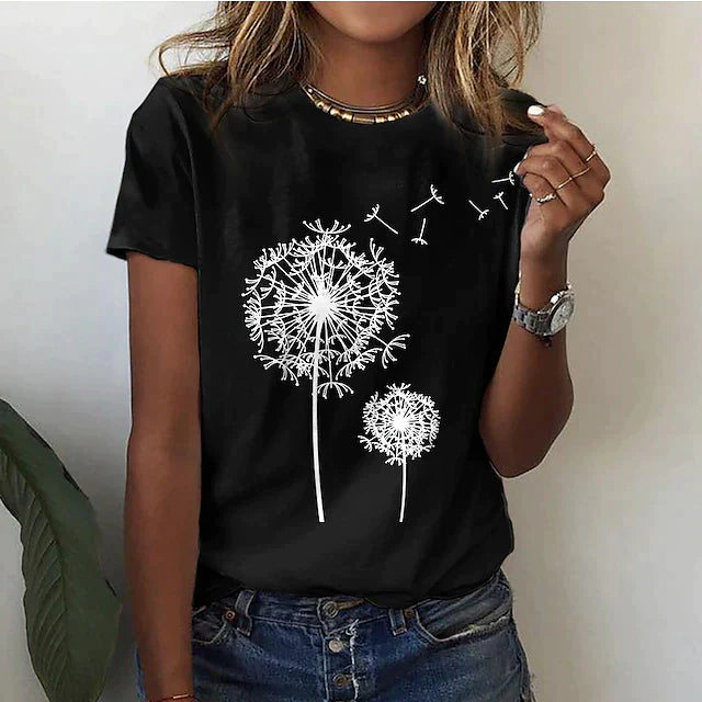 Cotton Blend Top - Relaxed Silhouette & Breezy Comfort