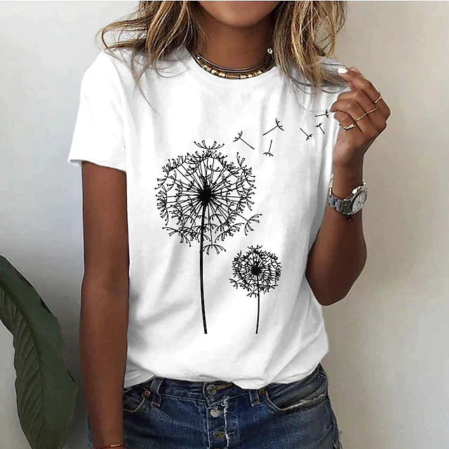 Cotton Blend Top - Relaxed Silhouette & Breezy Comfort