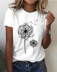 Cotton Blend Top - Relaxed Silhouette & Breezy Comfort