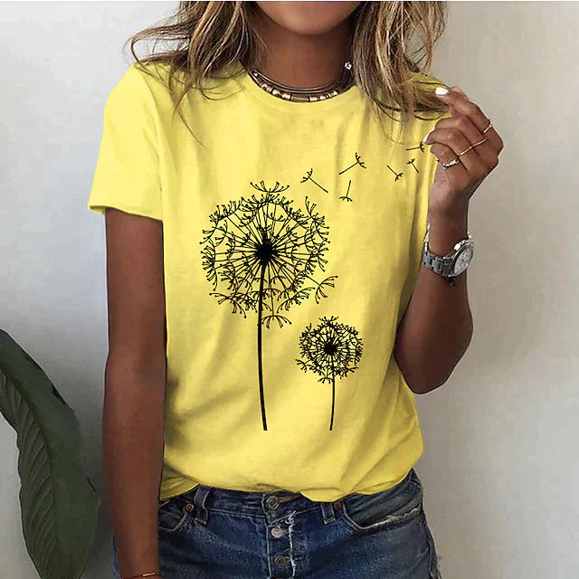 Cotton Blend Top - Relaxed Silhouette & Breezy Comfort