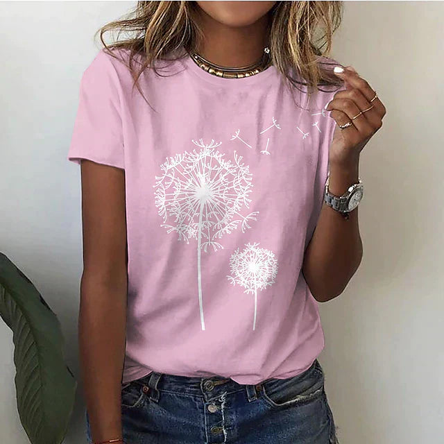 Cotton Blend Top - Relaxed Silhouette & Breezy Comfort
